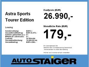 Opel Astra Sports Tourer Edition 1.2 Turbo