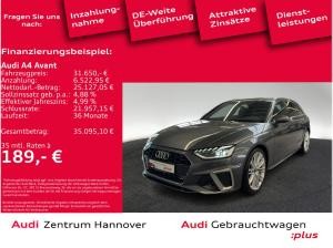 Audi A4 Avant S line 40 TFSI B&O Navi LED Teilleder