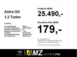 Opel Astra GS 1.2 Turbo **Gewerbehammer**