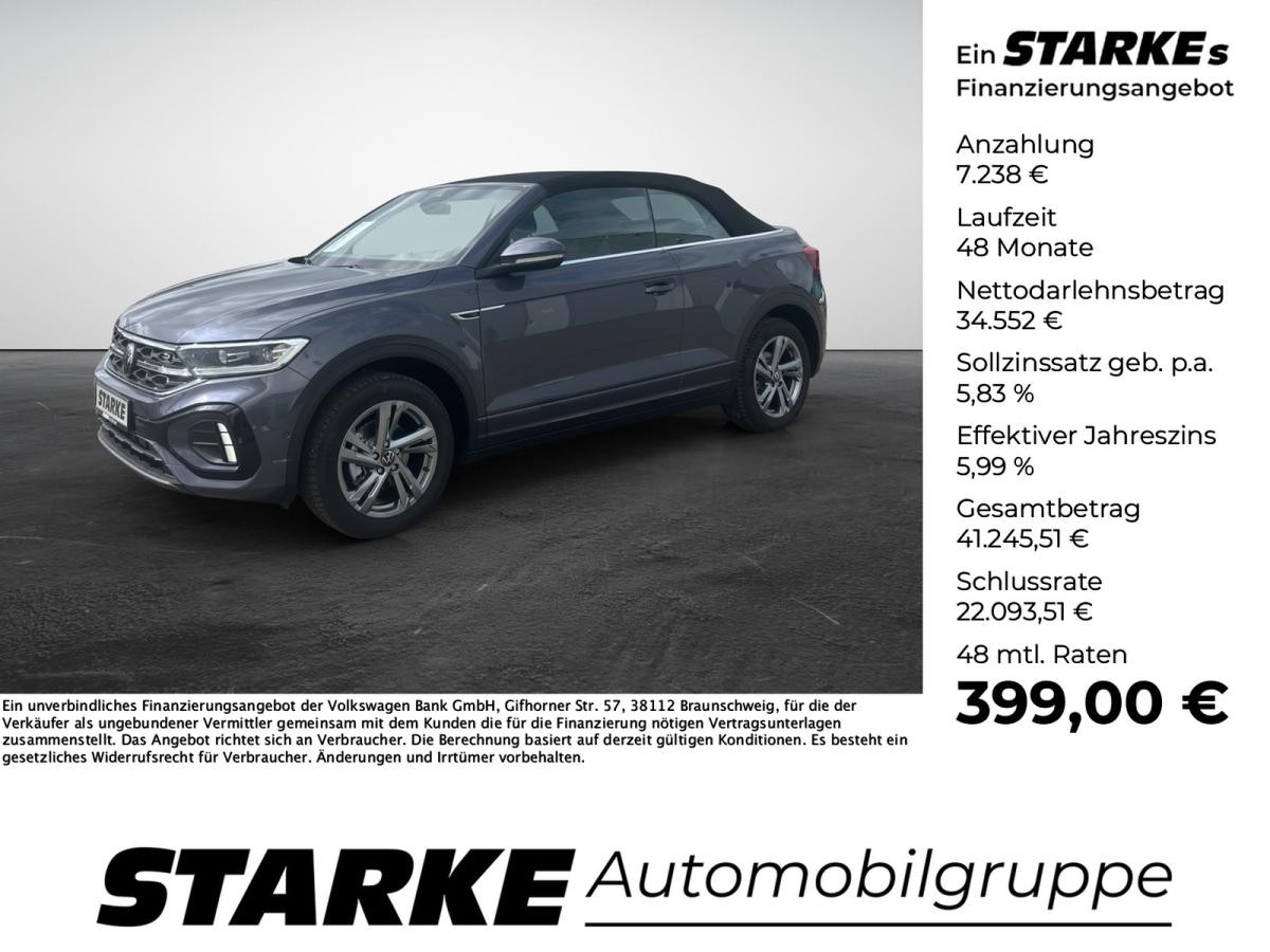 Volkswagen T-Roc Cabriolet 1.5 TSI DSG R-Line