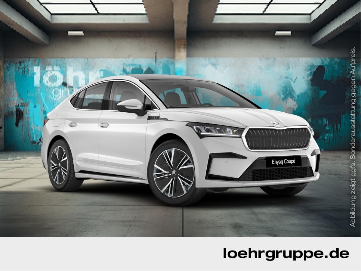 Skoda ENYAQ Coupe 60 63 kWh Batterie Elektromotor 150 kW 1-Gang-Automatik
