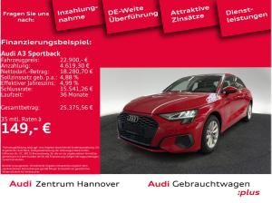 Audi A3 Sportback 30 TFSI g-tron Pano AHK Navi virtual