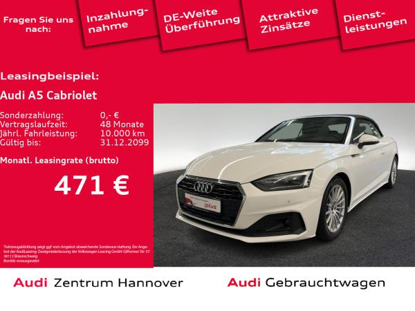 Audi A5 Cabriolet 35 TFSI LED Kamera virtual Leder Navi