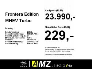 Opel Frontera Edition MHEV **Gewerbehammer**
