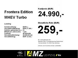 Opel Frontera Edition MHEV **Gewerbehammer**
