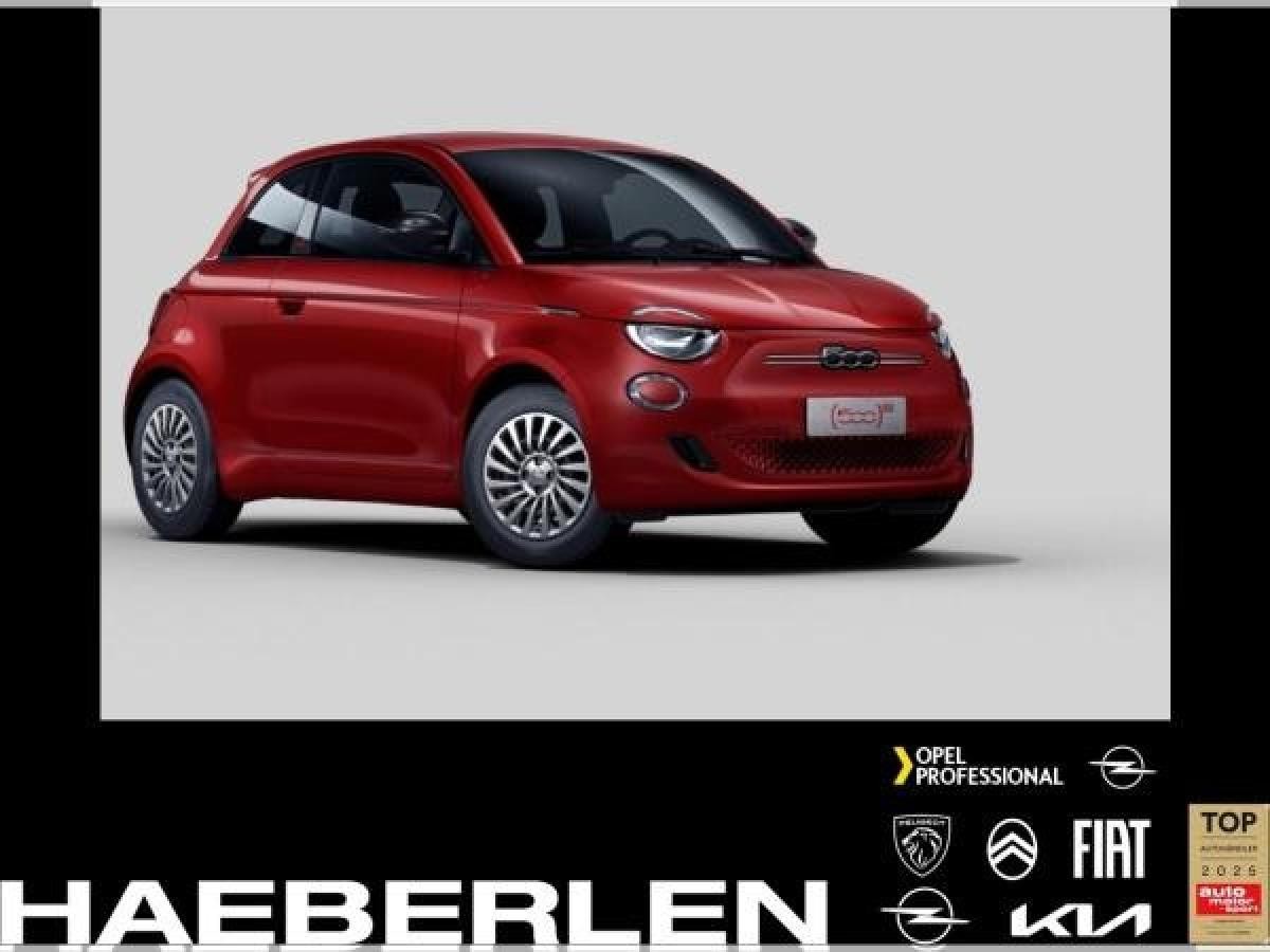 Fiat 500e Red *🔥BESTSELLER, 23,8kw/H🔋UVM.*