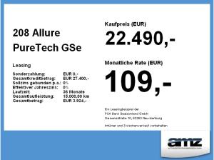 Peugeot 208 Allure PureTech **SONDERANGEBOT**
