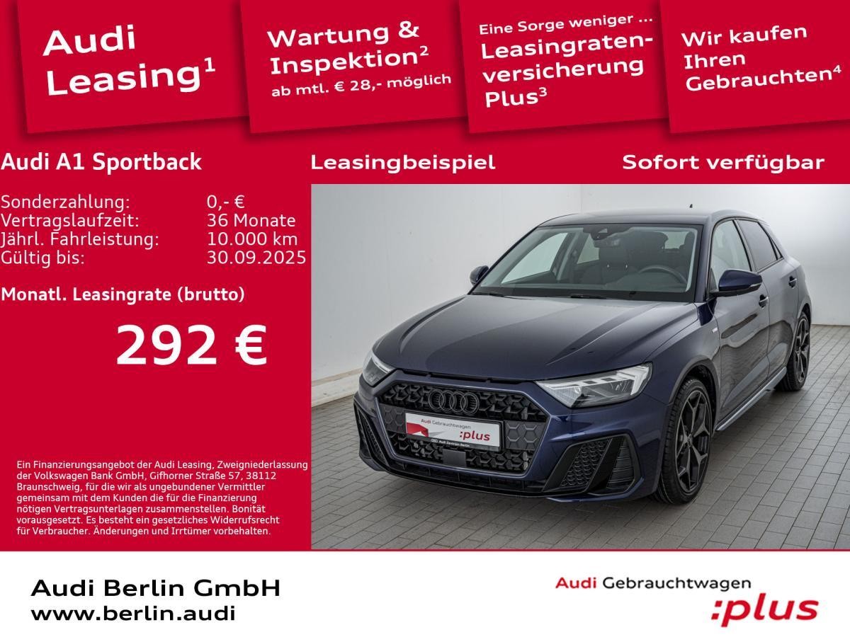 Audi A1 Sportback S line 25 TFSI S tr. SONOS RFK LED