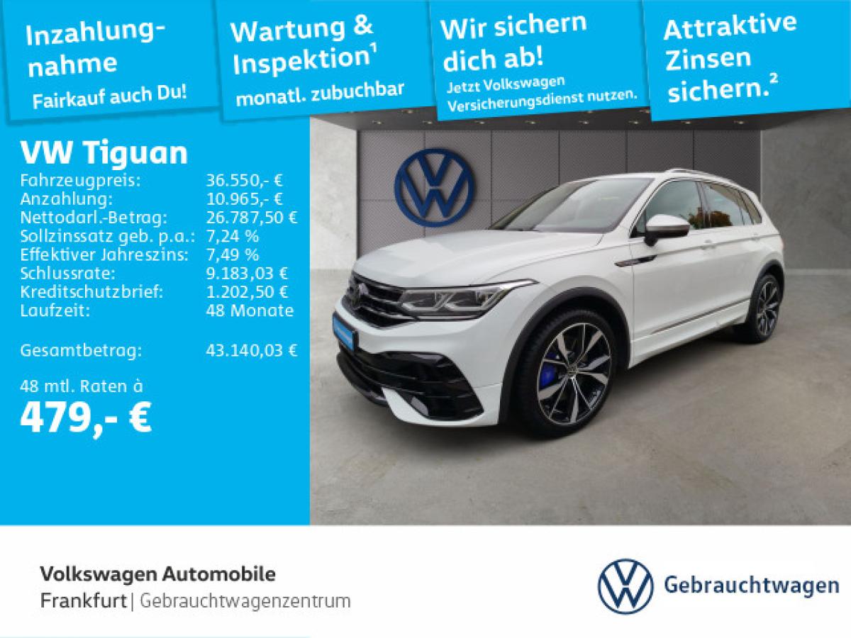 Volkswagen Tiguan 2.0 TSI DSG 4M. R Akrapovic Harman Kardon Navi IQ.Light DCC DAB+ FrontAssist