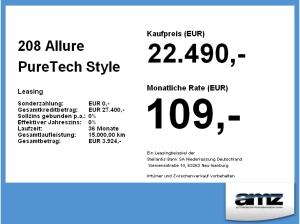 Peugeot 208 Allure PureTech **SONDERANGEBOT**