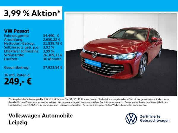 Volkswagen Passat 2.0 TDI Elegance *AHK*Matrix*ACC*360°