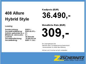 Peugeot 408 Allure Hybrid