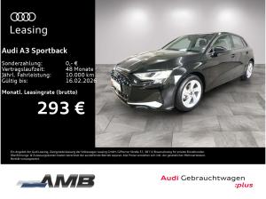Audi A3 Sportback Advanced 30 TDI AHK/vC+/Nav+/12.29Garantie