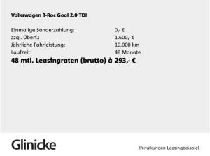 Volkswagen T-Roc Goal 2.0l TDI *Lagerfahrzeug*
