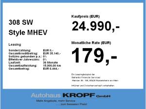 Peugeot 308 SW Style MHEV **Gewerbeknaller**