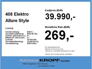 Peugeot 408 Elektro Allure **Gewerbeknaller**