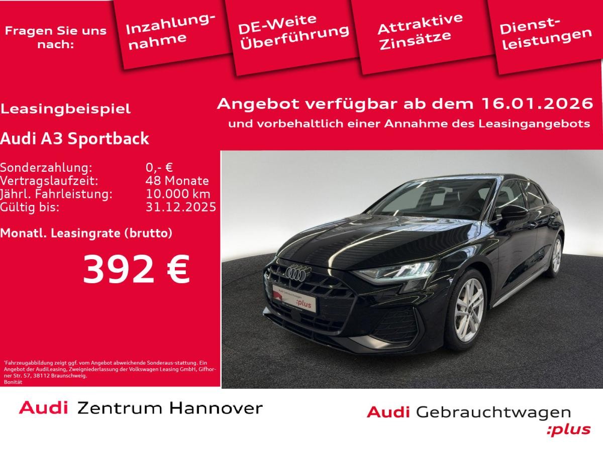 Audi A3 Sportback S line 35 TDI Kamera virtual Navi