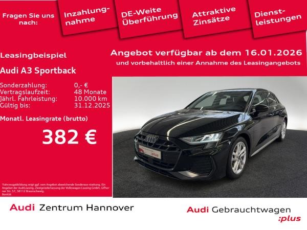 Audi A3 Sportback S line 35 TDI Kamera virtual Navi