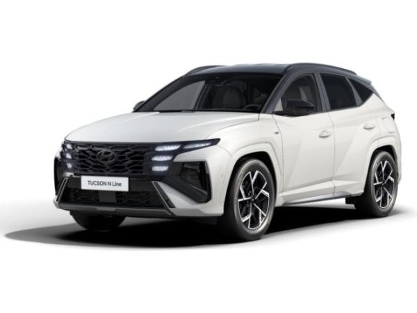 Hyundai TUCSON (NX) N Line 48V 7-DCT 4WD + Sitz-Paket + Assistenz-Paket + Dachlackierung + adaptives Fahrwerk