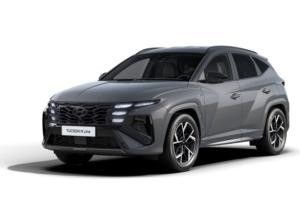 Hyundai TUCSON 1.6 T-GDI 48V 4WD 7-DCT N Line + Sitz-Paket + Assistenz-Paket + Dachlackierung + adaptives Fahrwerk