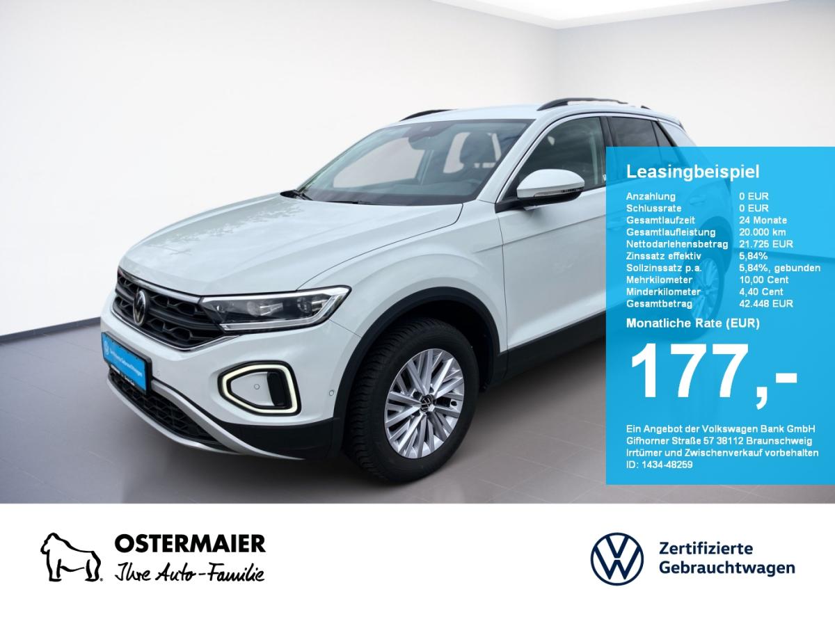 Volkswagen T-Roc LIFE 1.0TSI LED.NAVI.SHZG.APP-C.PDC