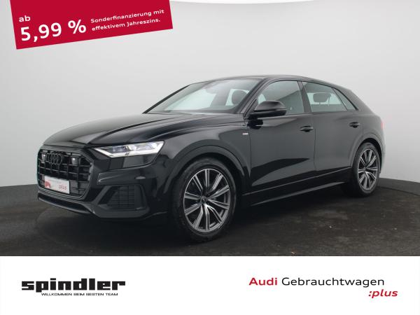 Audi Q8 S-Line 50 TDI quattro / Pano, Air, AHK, HuD