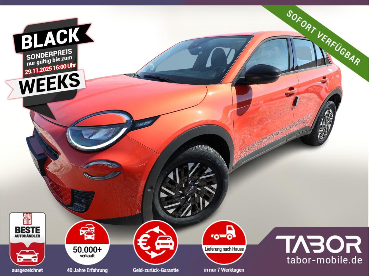 Fiat 600 MHEV 110 DCT PDC360° Keyl SHZ Kam Tow CarP