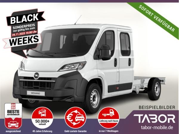 Opel Movano Fahrgestell DoKa D140 35+ L3 Kam 7"DAB