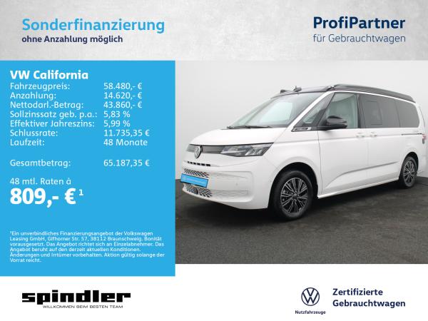 Volkswagen California Coast 2.0 TSI DSG / Standh, Navi, AHK