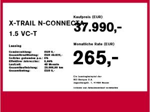 Nissan X-Trail N-CONNECTA 1.5 VC-T e-POWER WKR inkl.