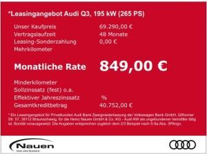 Audi Q3 SUV TFSI quattro S line *neues Modell*