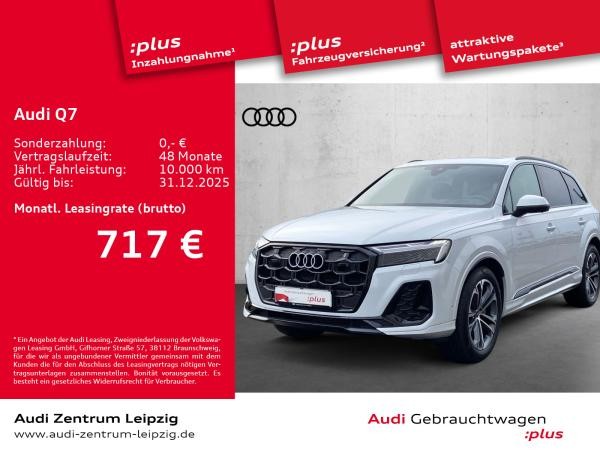 Audi Q7 45 TDI q. S line *Matrix*AHK*HuD*Pano*7-Sitze*