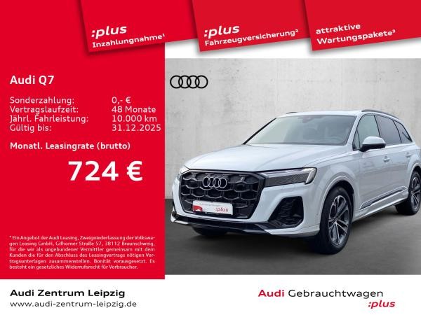 Audi Q7 45 TDI q. S line *Matrix*AHK*HuD*Pano*7-Sitze*