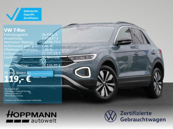 Volkswagen T-Roc 1.0 TSI GOAL AHK NAVI ACC App-Connect