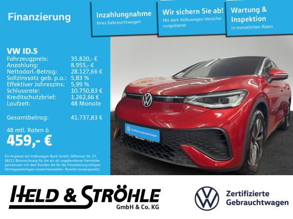 Volkswagen ID.5 Pro AHK MATRIX NAVPRO WÄPU ACC SHZ