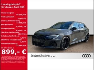 Audi RS3 Sportback 2.5 TFSI HUD+PANO+NAVI+LEDER+MATRIX-LED