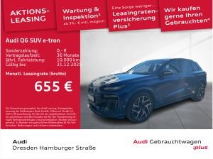 Audi Q6 e-tron quattro edition one blue S line Leder