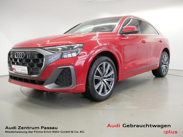 Audi Q8 50 TDI qu. S line UPE 114t MATRIX AHK PANO HEAD-UP