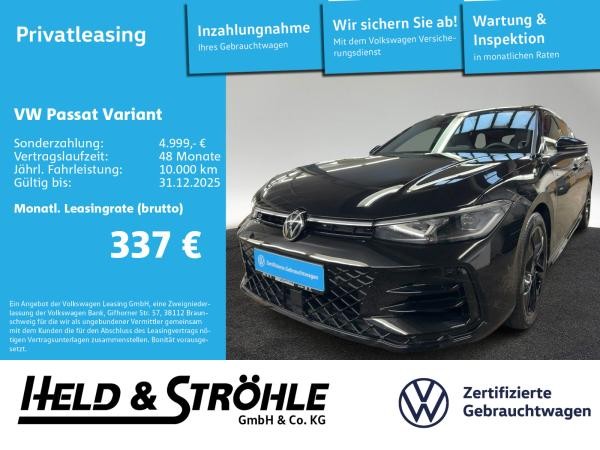 Volkswagen Passat Variant R-LINE 2.0 TSI DSG 4M AHK HuD DCC