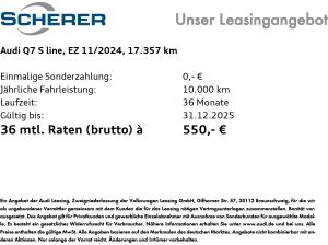 Audi Q7 S line 45 TDI quattro/Matrix LED/Head Up