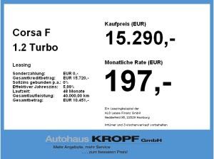 Opel Corsa F 1.2 Turbo Edition Navi+SHZ+Kam.+PDC