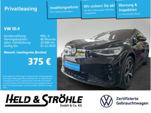 Volkswagen ID.4 GTX 4M MATRIX NAV WÄPU ACC ALU20" PDC SHZ
