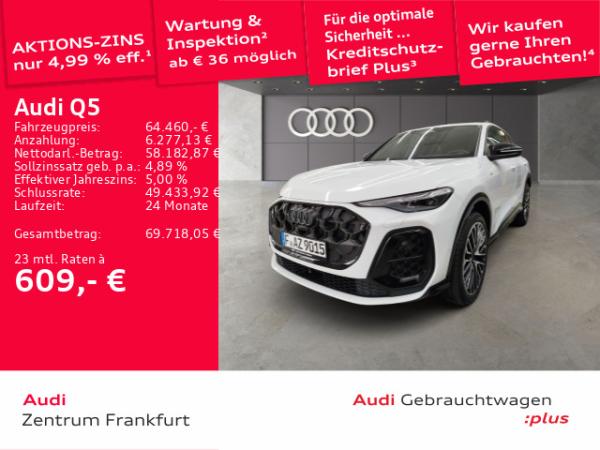 Audi Q5 TDI quattro S tronic edition one MatrixLED ACC DAB Panorama