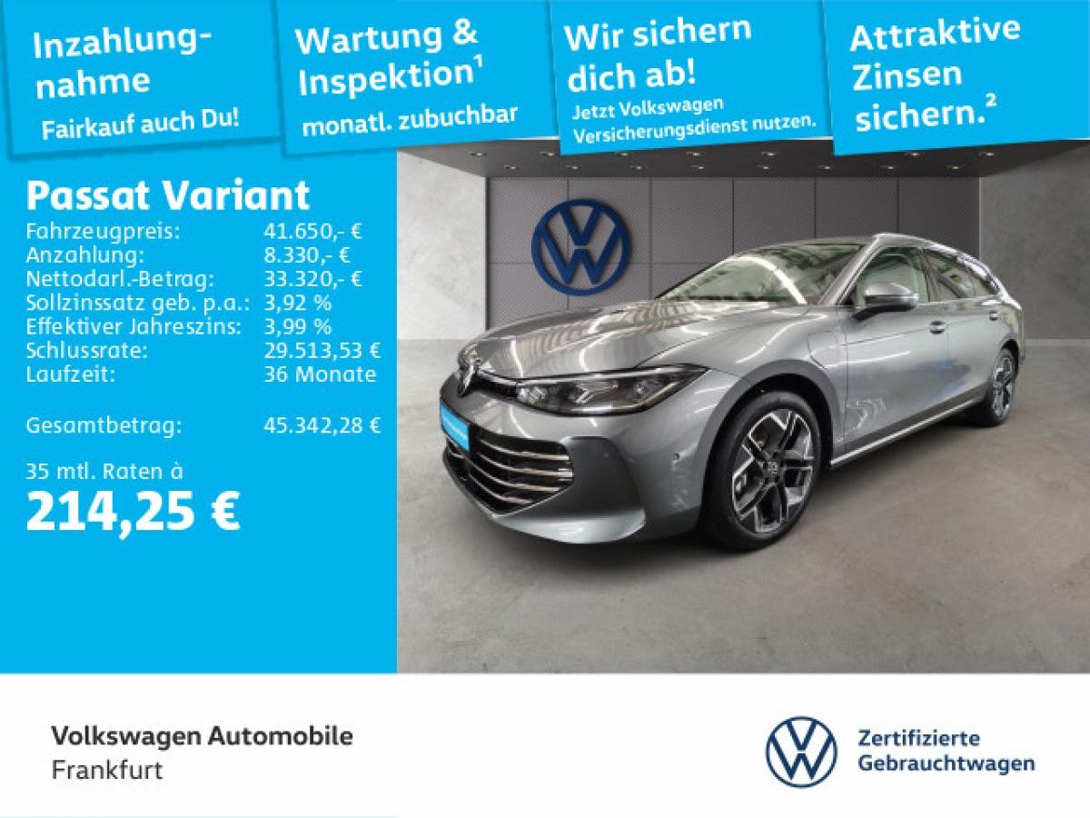 Volkswagen Passat Variant 1.5 TSI DSG eHybrid Navi IQ.Light DAB+ FrontAssist