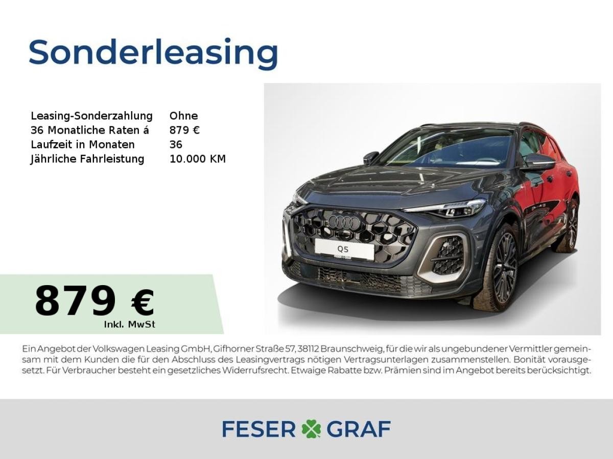 Audi Q5 SUV edition one mit Akzenten magnesiumgrau