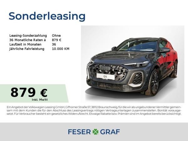 Audi Q5 SUV edition one mit Akzenten magnesiumgrau