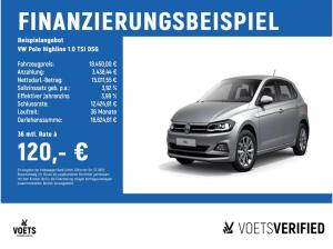 Volkswagen Polo Highline 1.0 TSI DSG AHK+LED+RearView