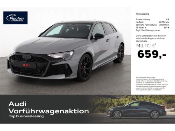 Audi RS3 Sportback TFSI quattro LP: 89.835,- /Pano/Head-up/SONOS/RS-Sportabgasanlage/