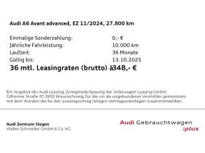 Audi A6 Avant 35 TDI advanced Pano Matrix LED AHK Optik schwarz