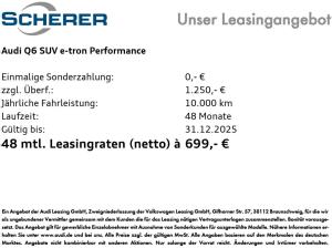 Audi Q6 e-tron Q6 SUV e-tron performance